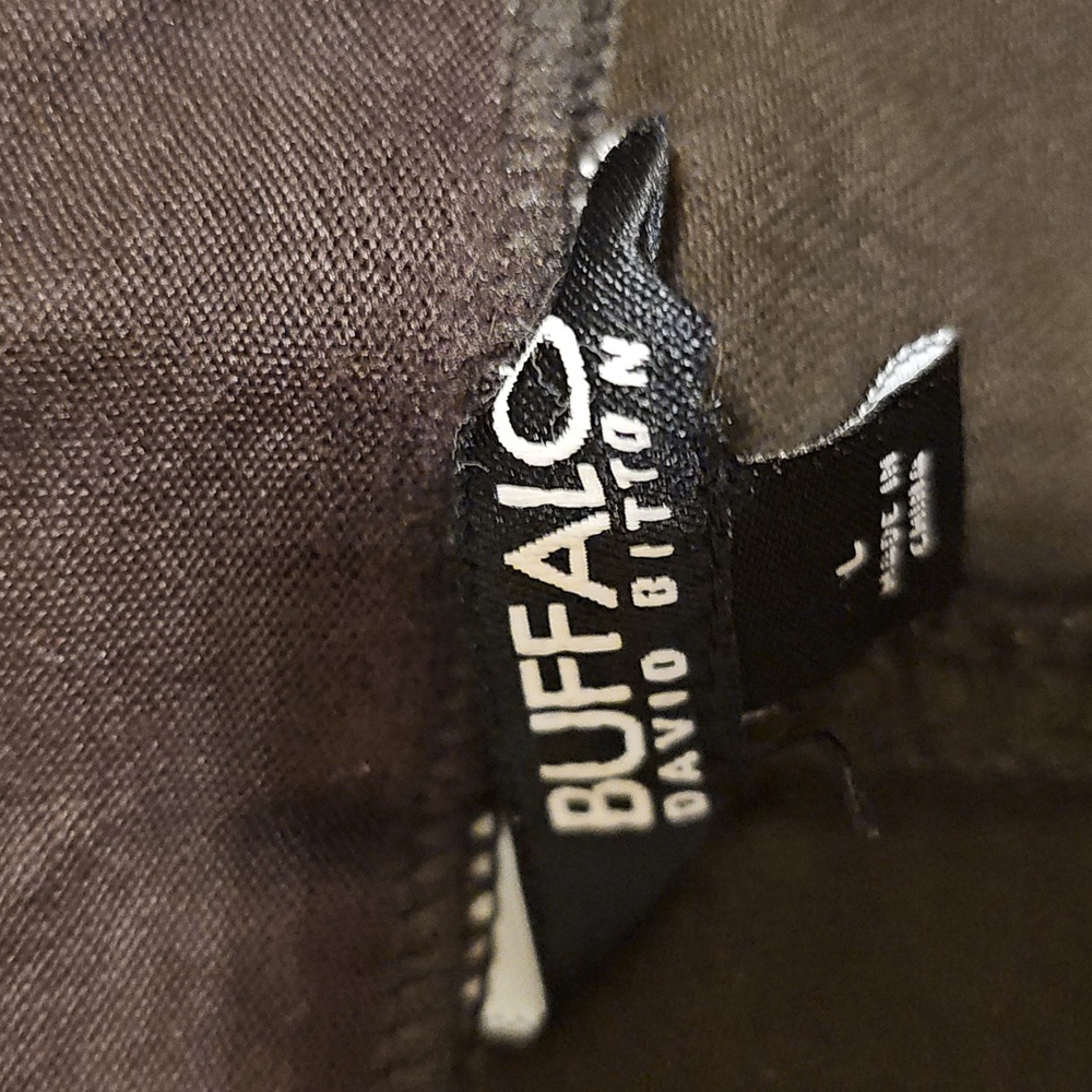 Buffalo David Bitton Olive Green Jeans - Picture 2 of 4